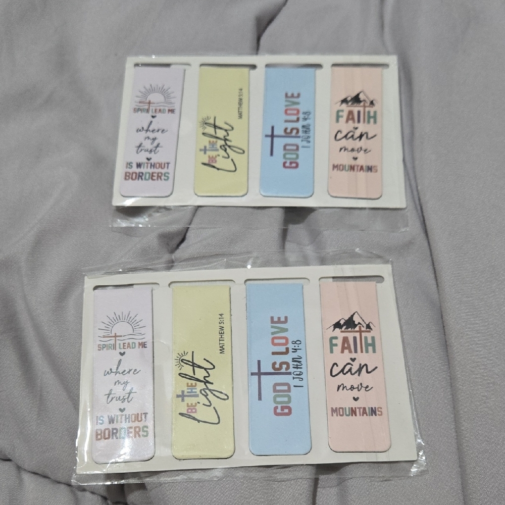 Inspirational Magnetic Bookmark Set